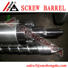 Screw barrel for Plastic injection machines for cable clip